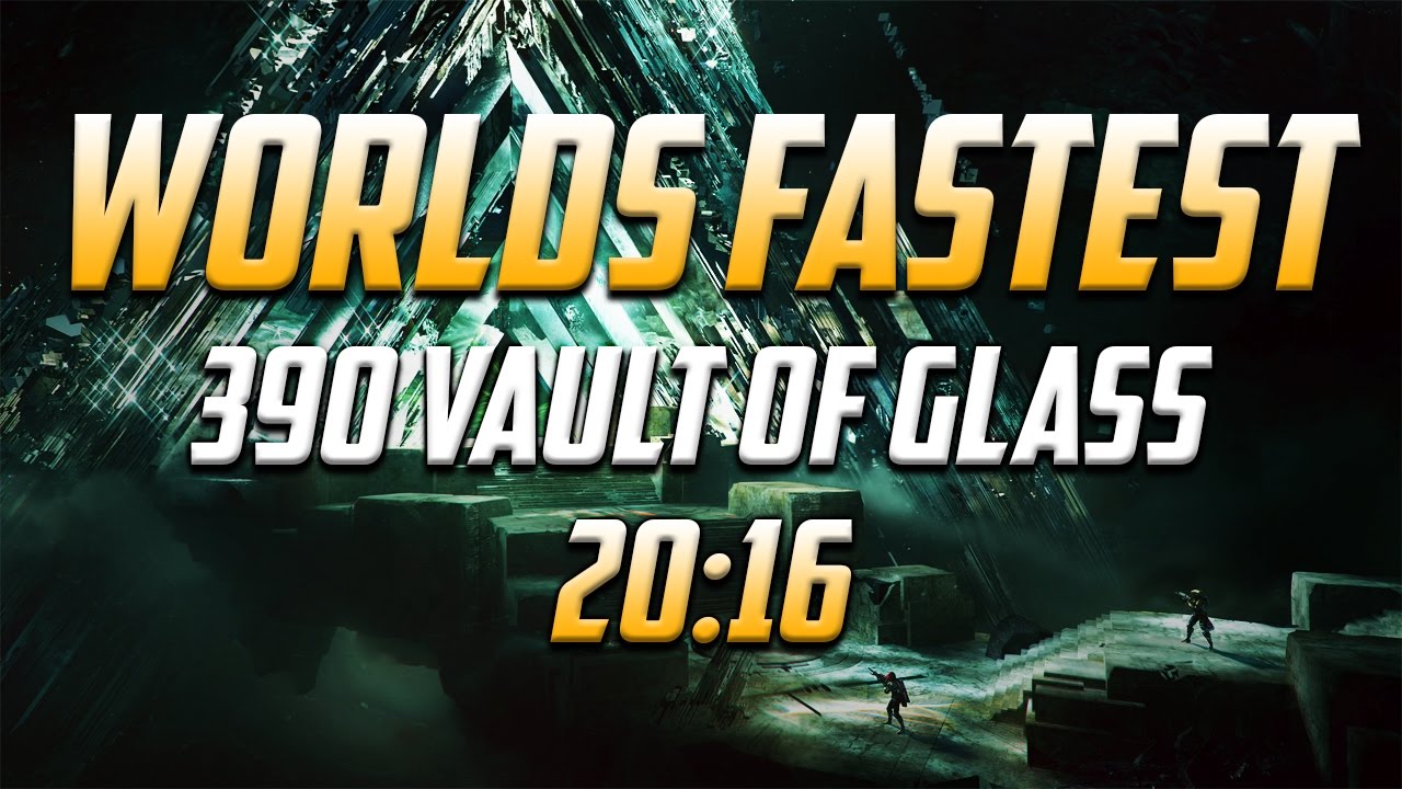 Destiny - Vault of Glass 390 World Record Speedrun! [20:16]
