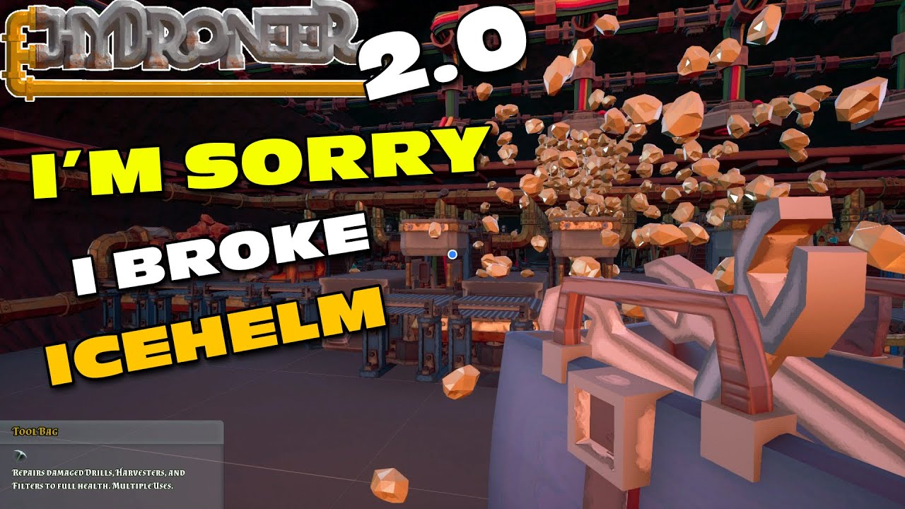 Hyrdoneer 2.0 | ICEHELM WAS FUN........THEN I BROKE IT