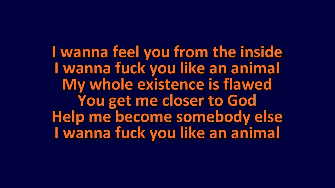 Nine Inch Nails - Closer - Karaoke Instrumental Lyrics - ObsKure