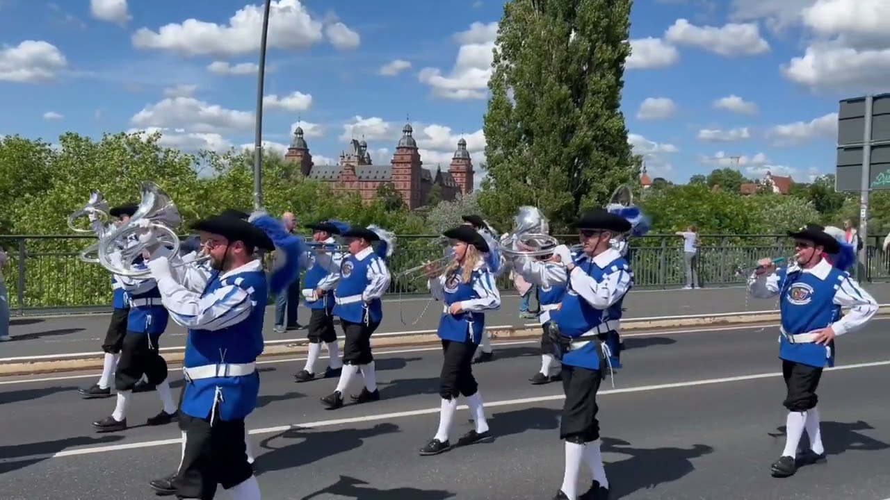 Spielmannszug Obernau - Volksfest Aschaffenburg 2024