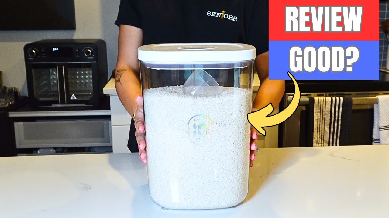 Rice container storage