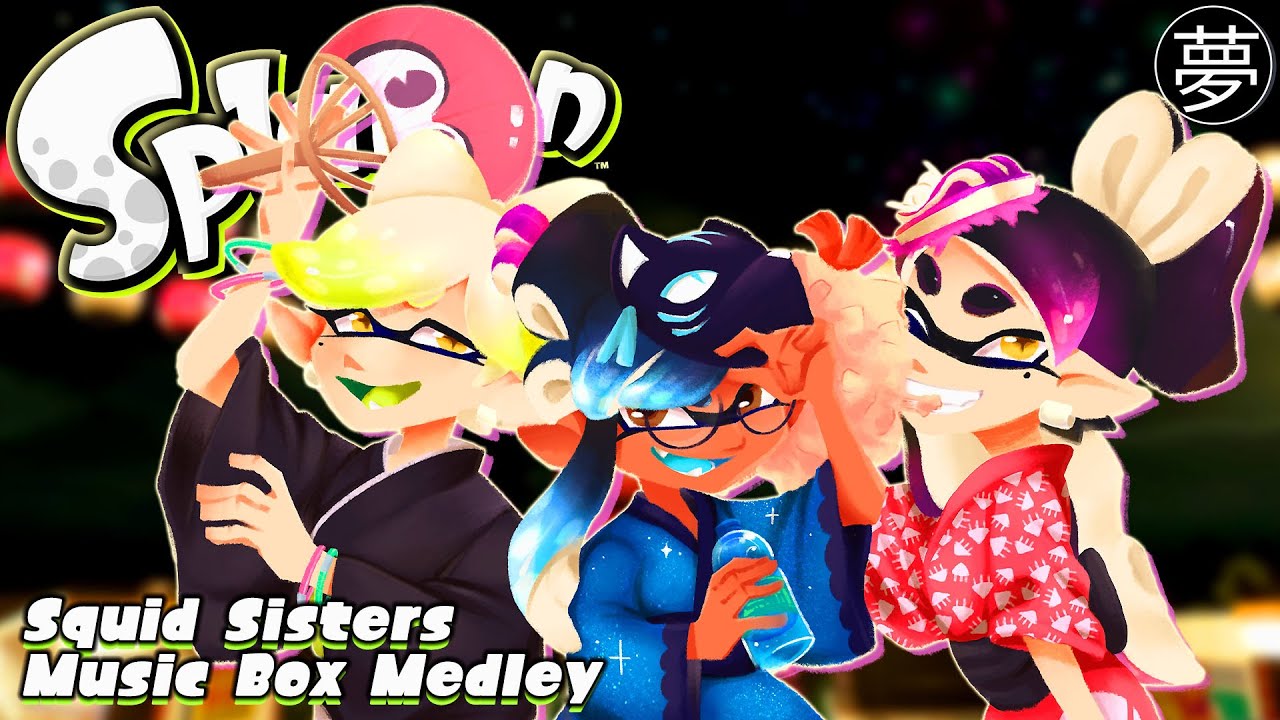 Squid Sisters Vocal Music Box Medley (for Splatoon's 7th Anniversary ) 【yume】