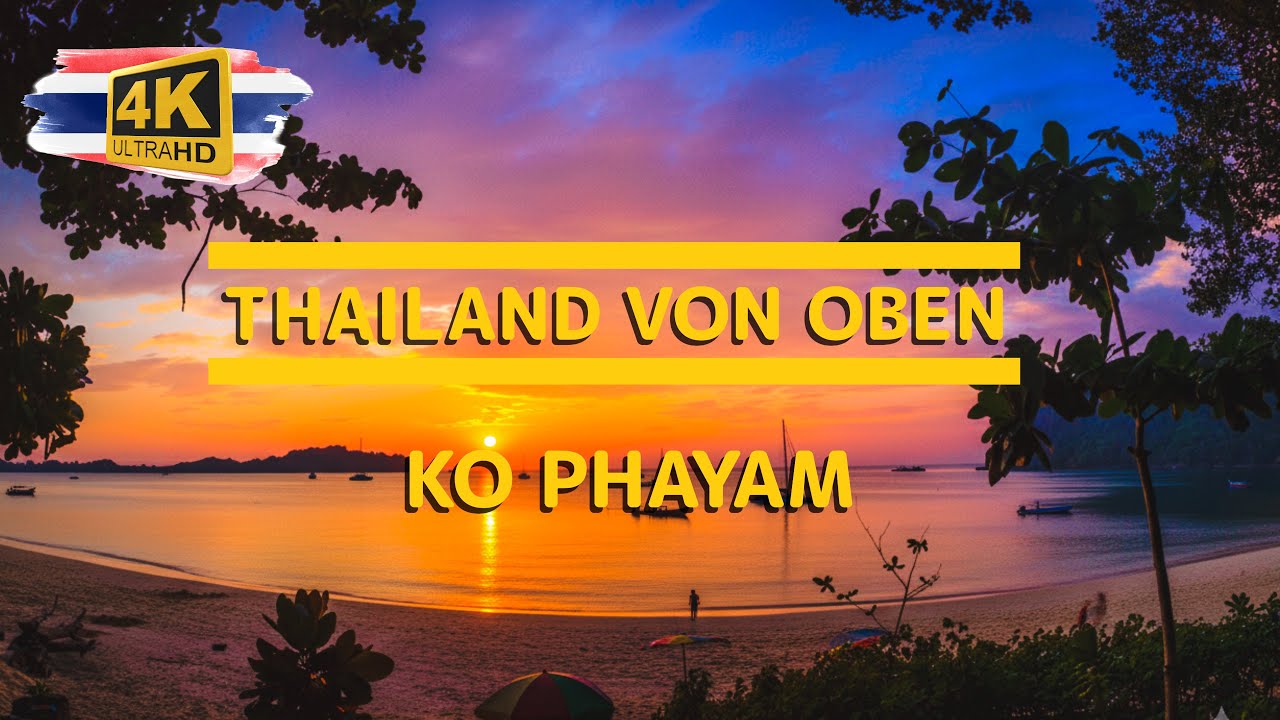 ​Thailands letztes Paradies? 🌴 Koh Phayam aus der Luft (4K)