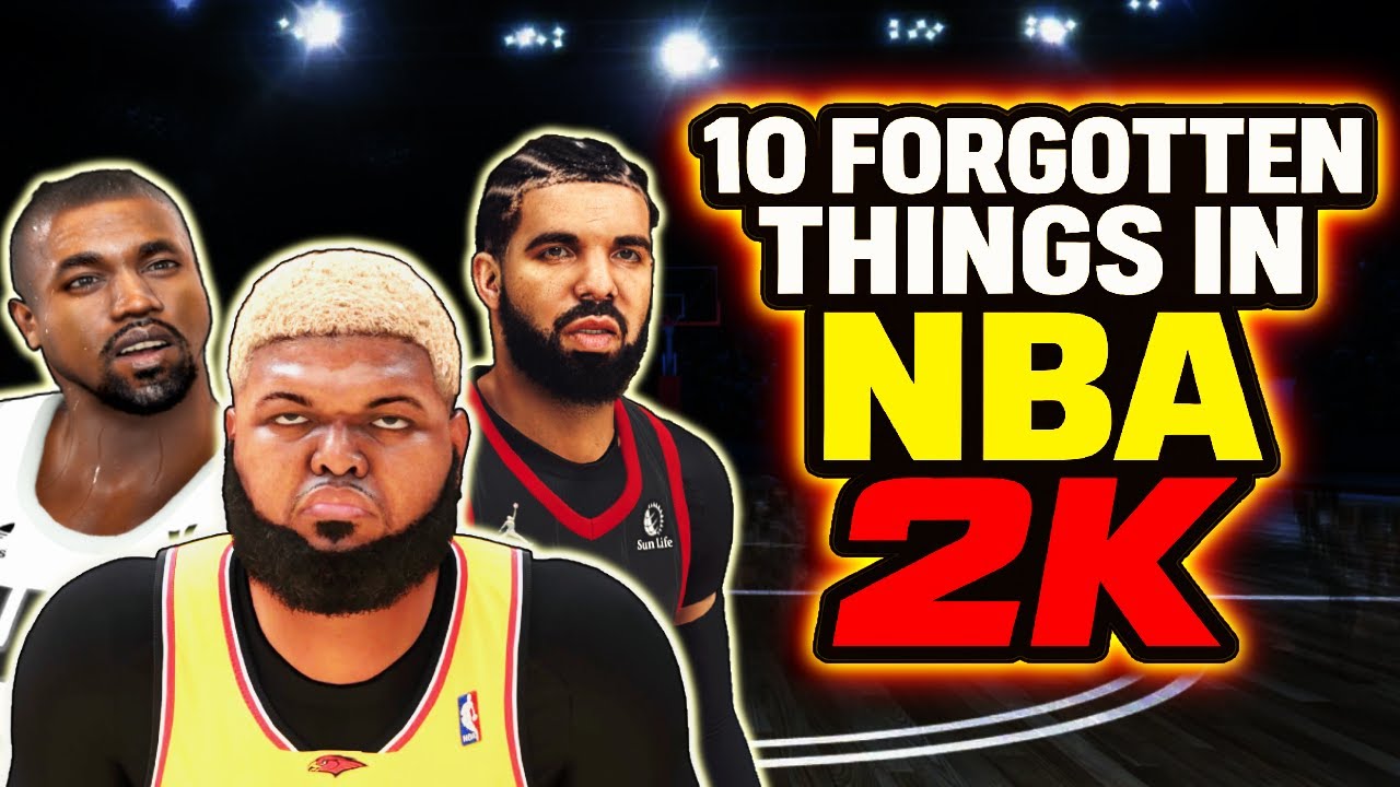 10 FORGOTTEN THINGS IN NBA 2K