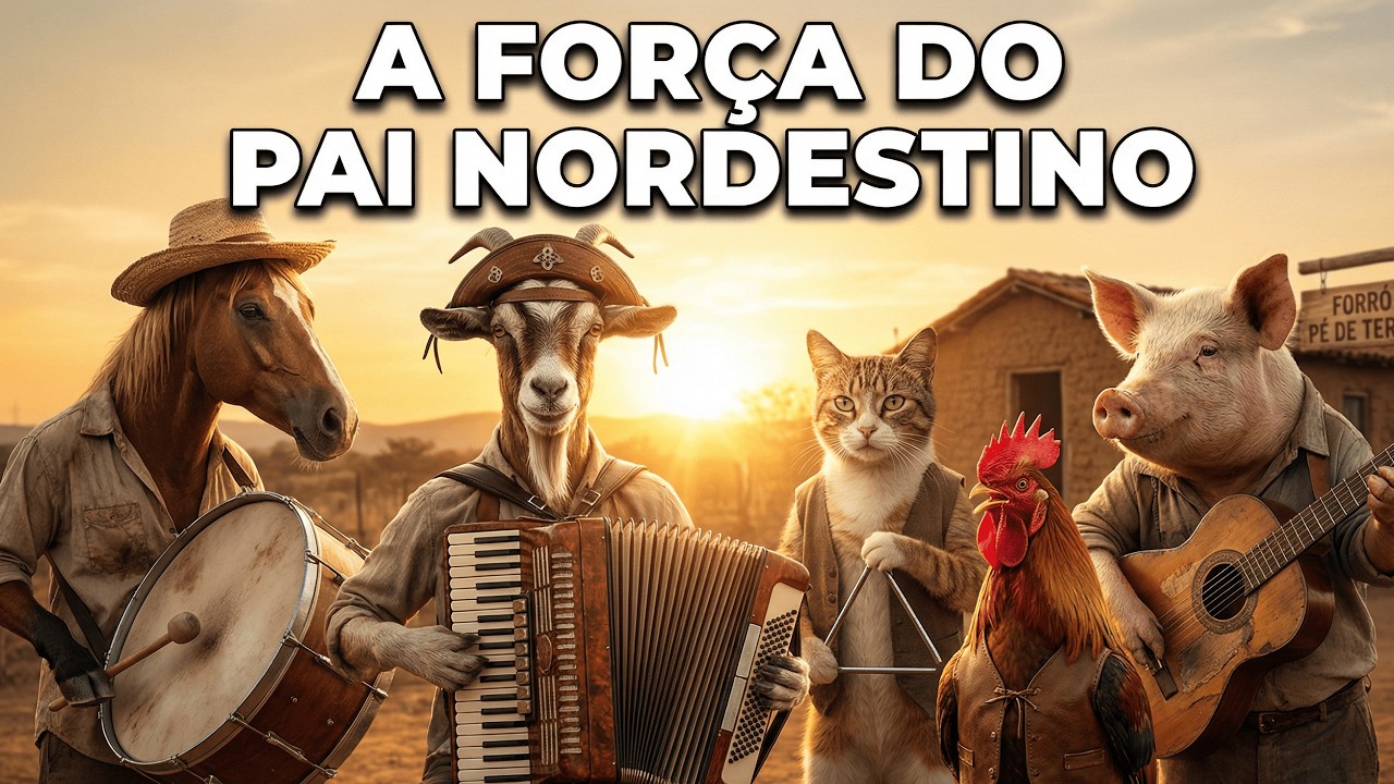 A Força do Pai Nordestino 💪 - Antes do Sol Nascer | Forró Pé de Terra