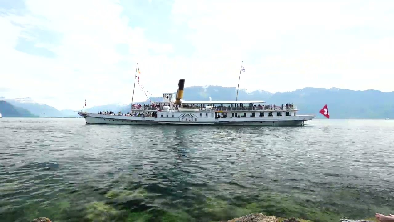 Schiffsparade am Genfersee 2024 - Spektakuläre Eindrücke aus Vevey!