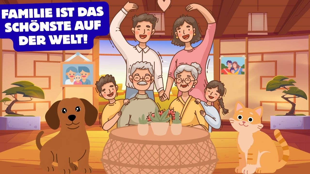 🎶 Kinderlieder über die Familie | Meine kleine Familie 👪