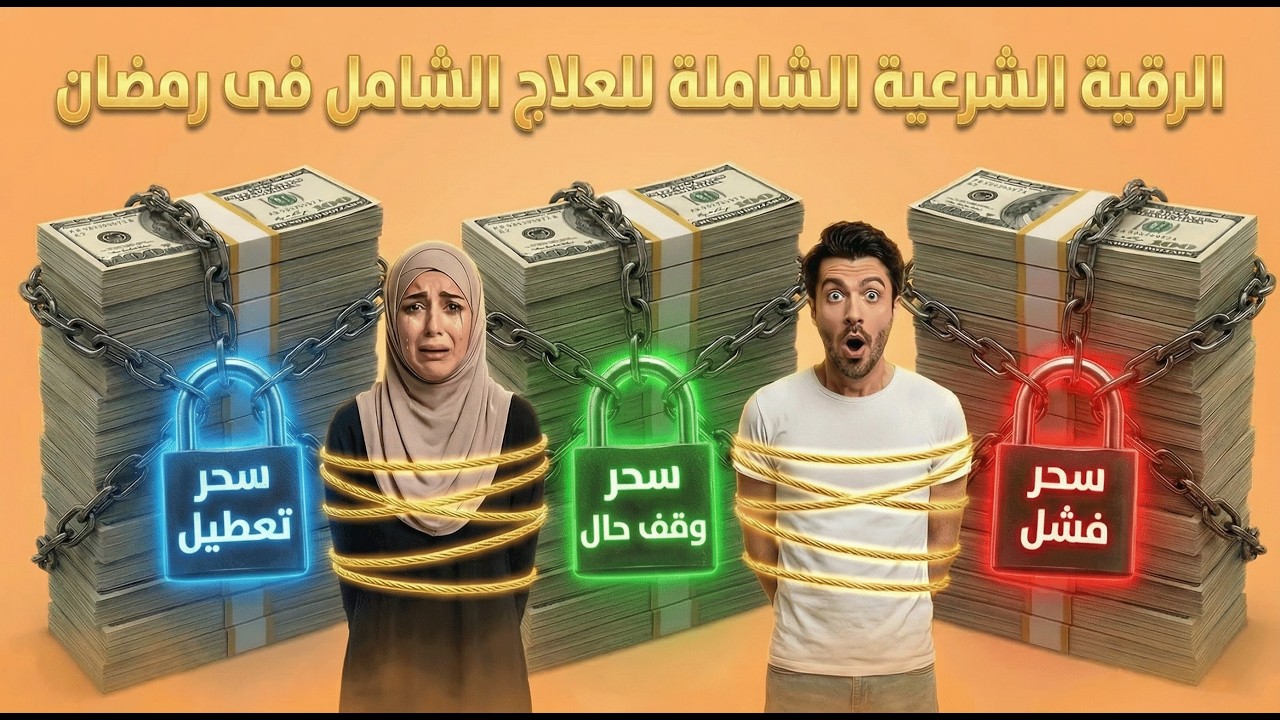 الرقية الشرعية الشاملة في رمضان لعلاج السحر العين خروج الجن المس تطهير الجسد تفجير العقد وفك التعطيل