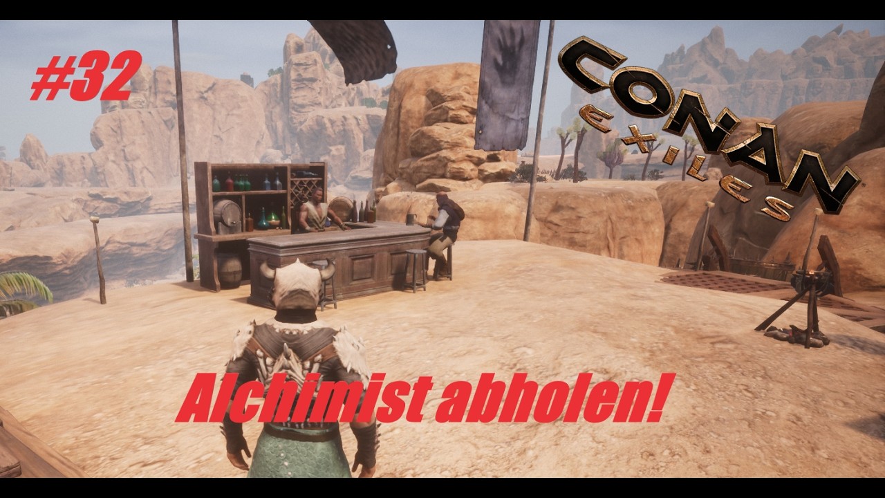 Conan Exiles!! (#32) Alchimisten Abholen!! (German-Mundart-UNCUT)