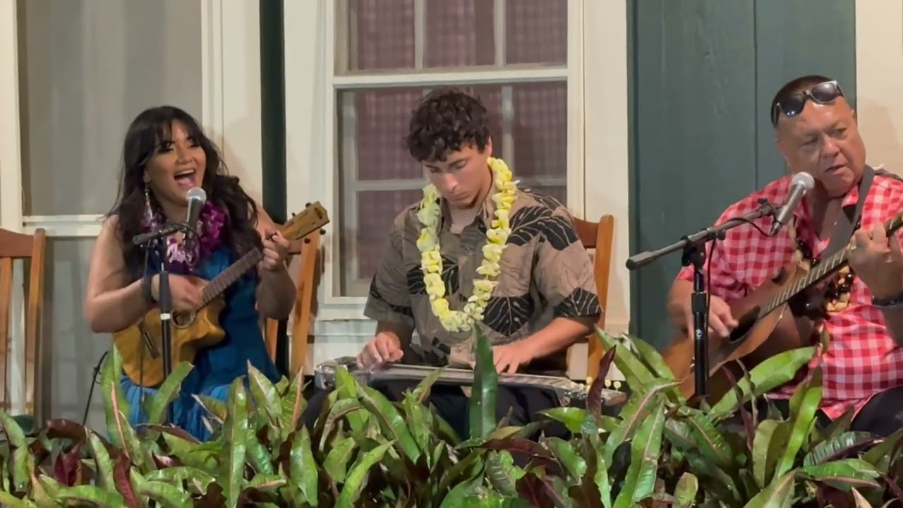 Ethan Goore with Malie Lyman - My Little Grass Shack, Hawaiian Steel Guitar