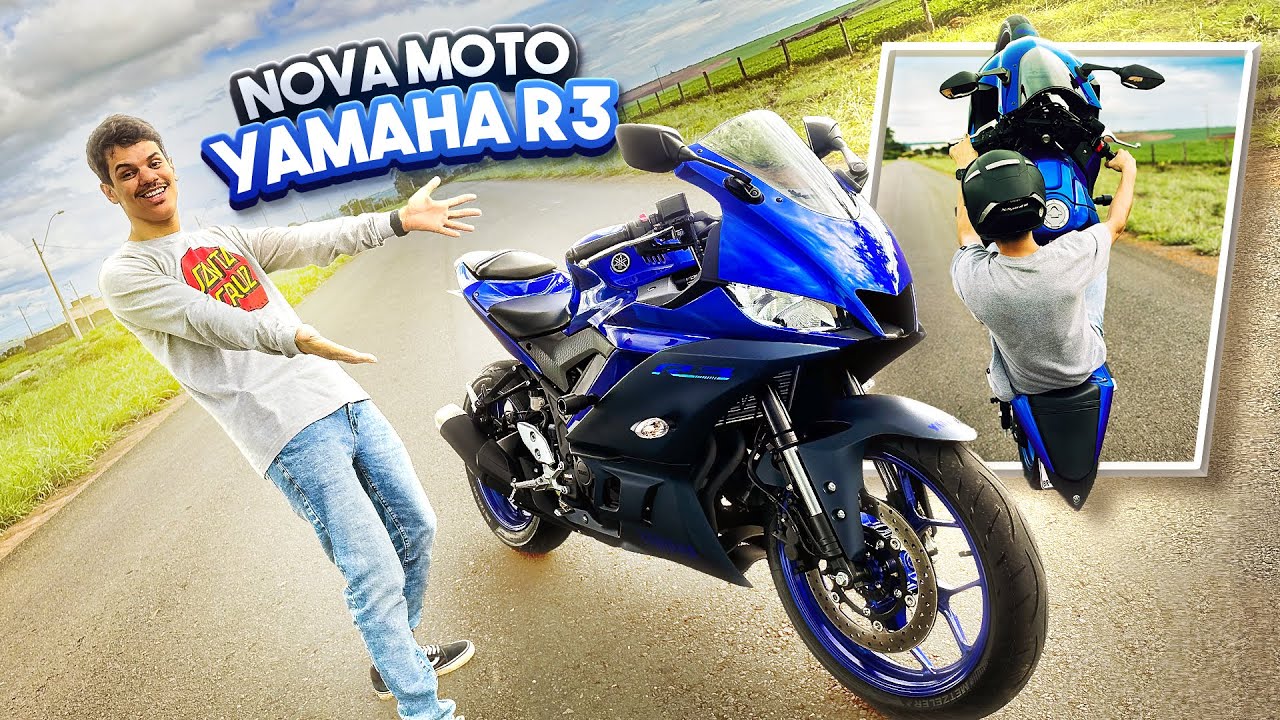 PRIMEIRO ROLÊ COM MINHA MOTO NOVA - YAMAHA R3