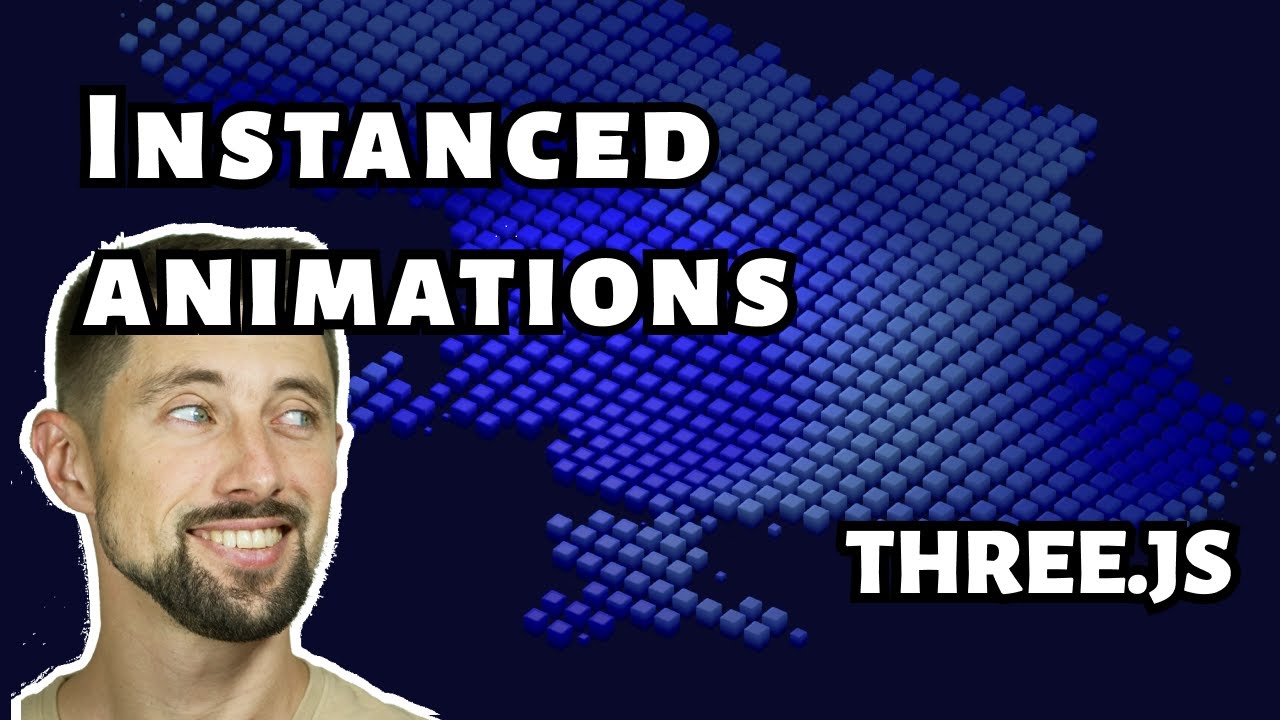 Instanced animations with shaders and #threejs