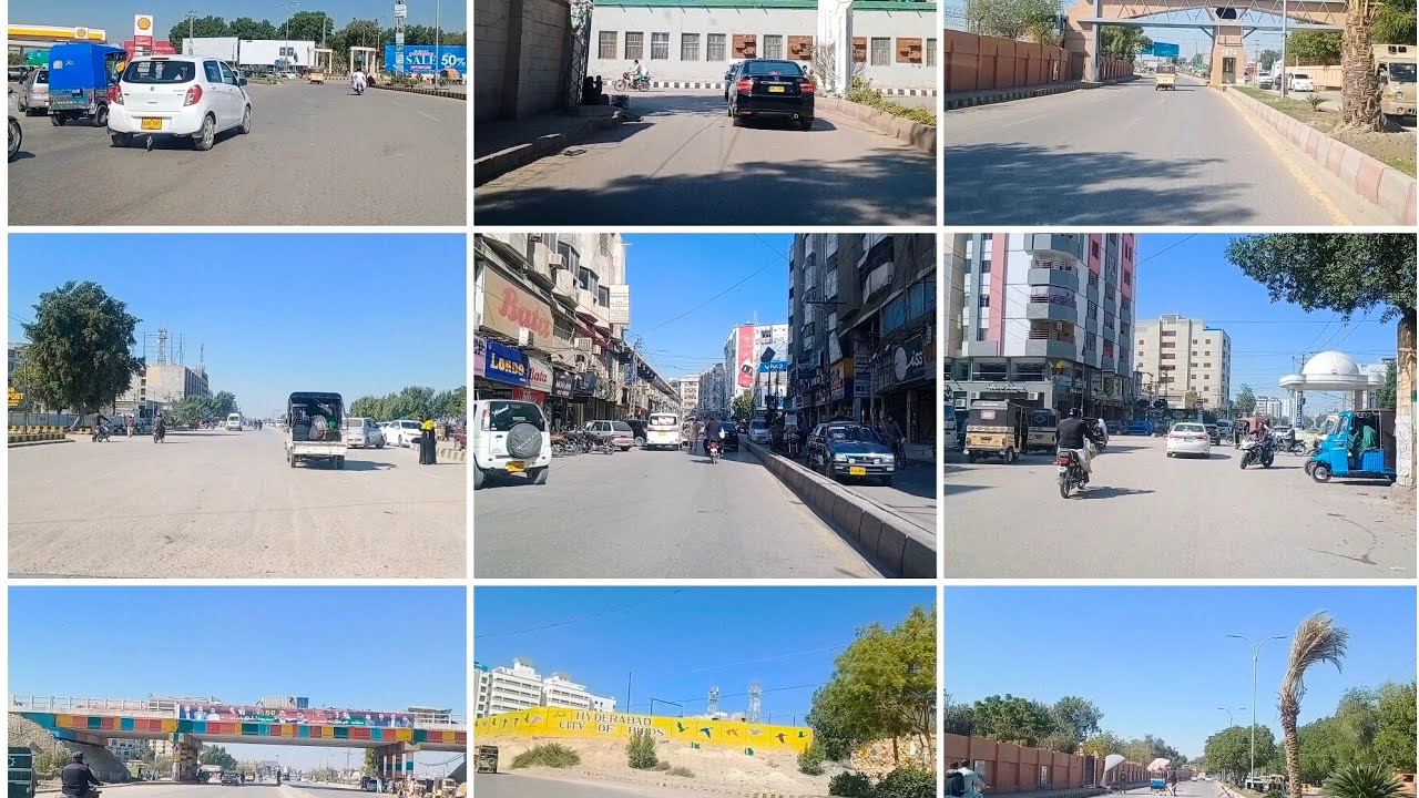 Latifabad Unit 10 to Jamshoro Road Honda Palace