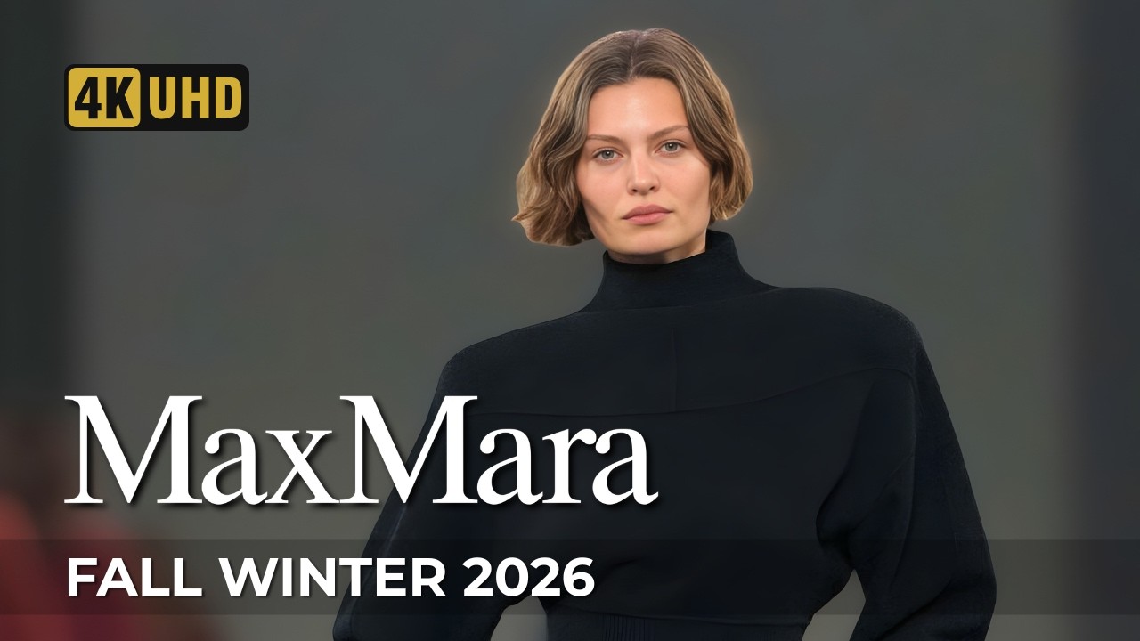 Max Mara Fall/Winter 2026/27 Fashion Show Analysis | Milan Fashion Week