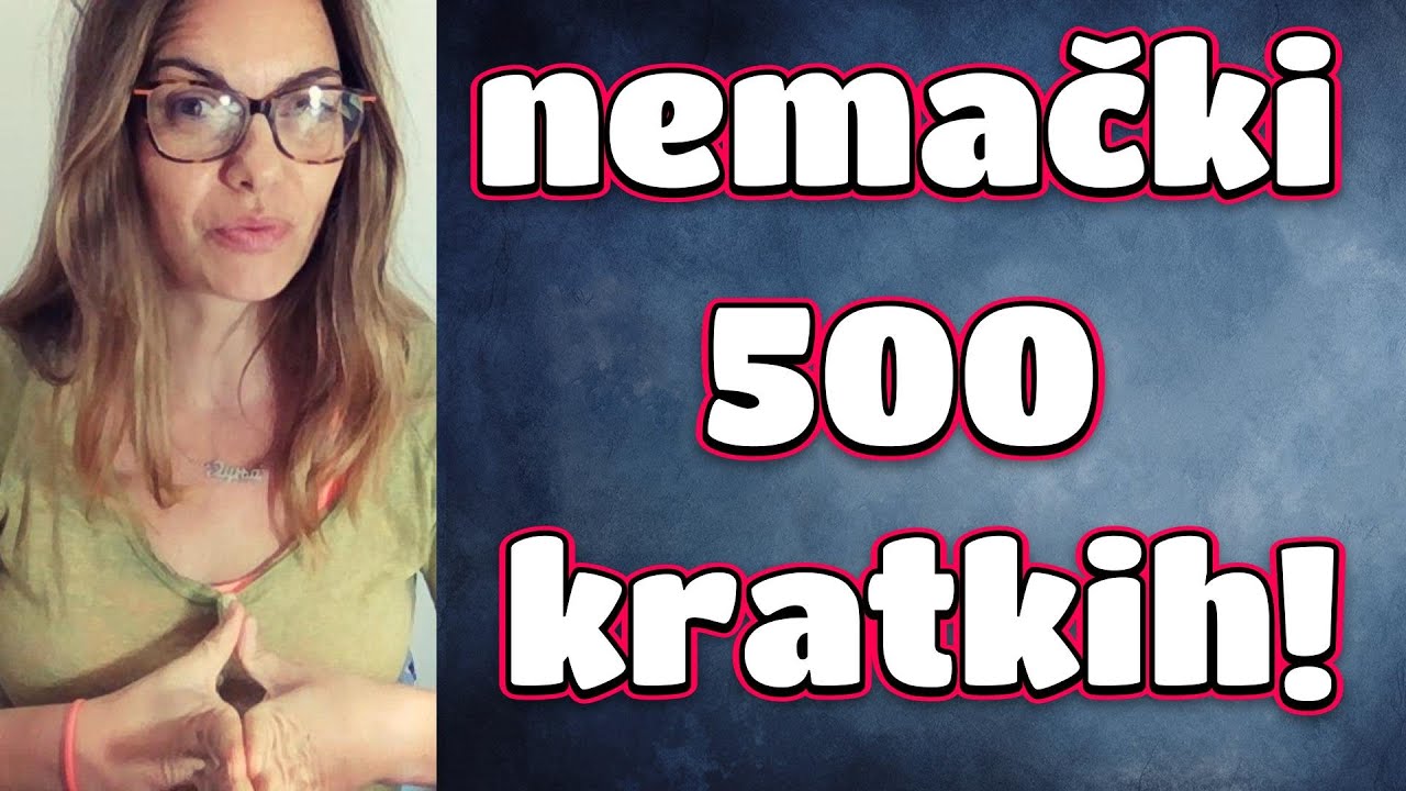 NEMAČKI - 500 BRZIH I EFIKASNIH ZA SVAKODNEVNU KONVERZACIJU – Savršene za vežbanje i brzo reagovanje