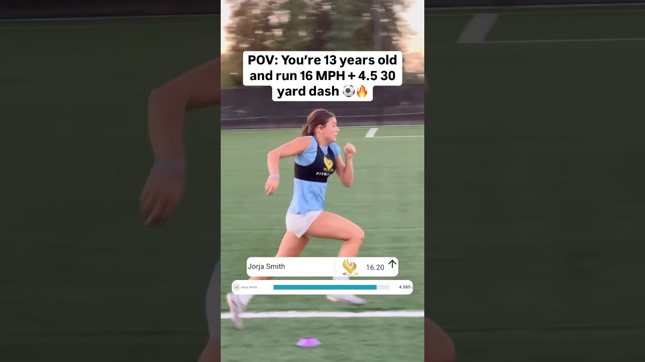 POV: You&rsquo;re 13 years old and run 16 MPH + 4.4 30 yard dash 🔥 #fiyrpod #thegpsguy