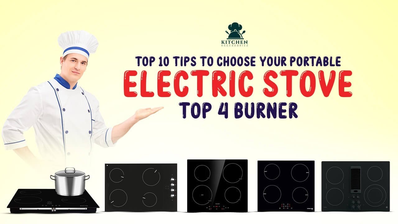 Best Portable Electric Stove Top 4 Burner Reviews