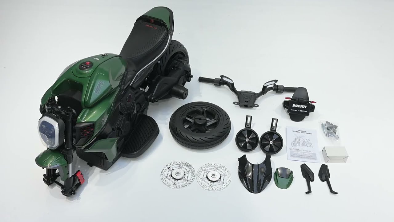 Tutorial Montaggio Moto Elettrica Ducati Diavel 12V per Bambini – Guida Completa