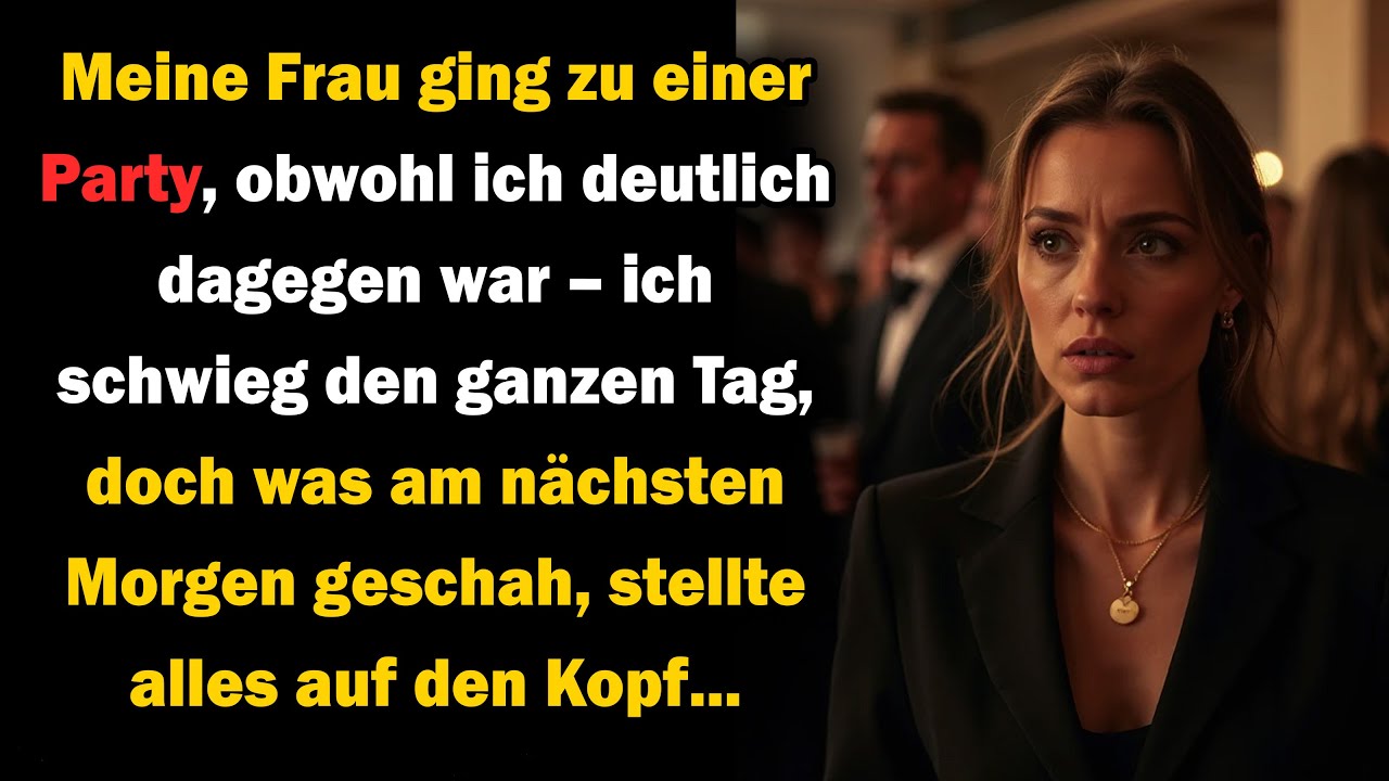 Meine Frau ignorierte meine Warnung – am Morgen danach lag ein Zettel auf dem Küchentisch