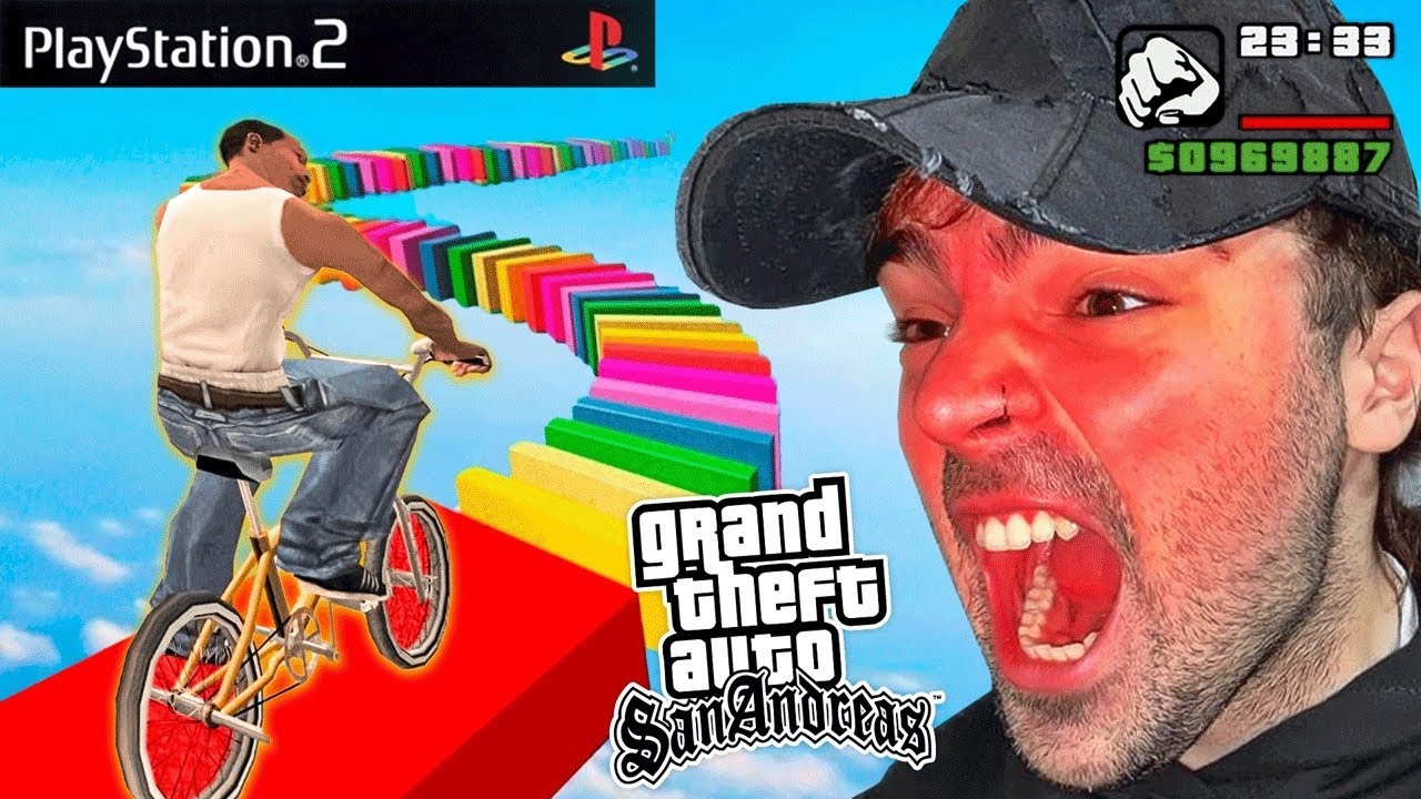 10 MINUTOS de FAILS de BANANIROU en GTA SA