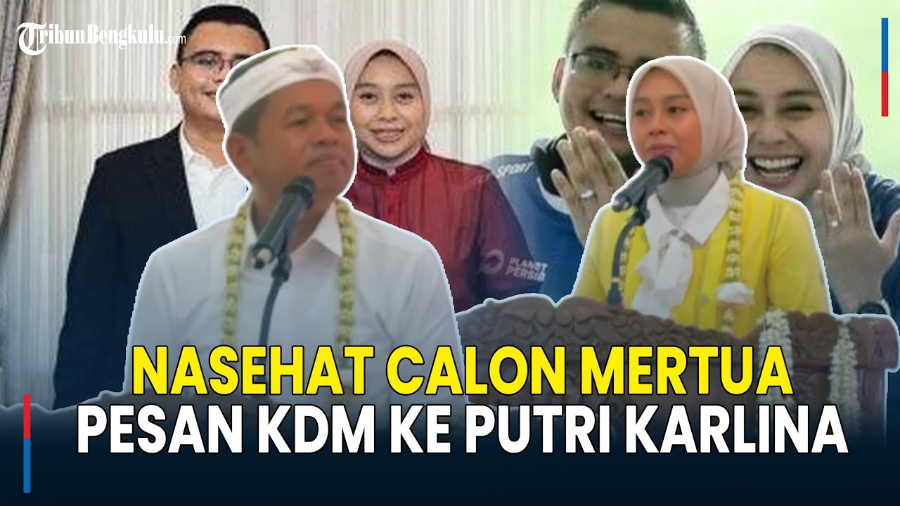Nasihat Calon Mertua, Kang Dedi Mulyadi Beri Paham Peran Ibu di Depan Putri Karlina Wabup Garut