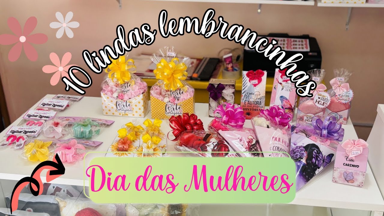 10 modelos de lembrancinhas para trabalhar no dia das mulheres vem ver 