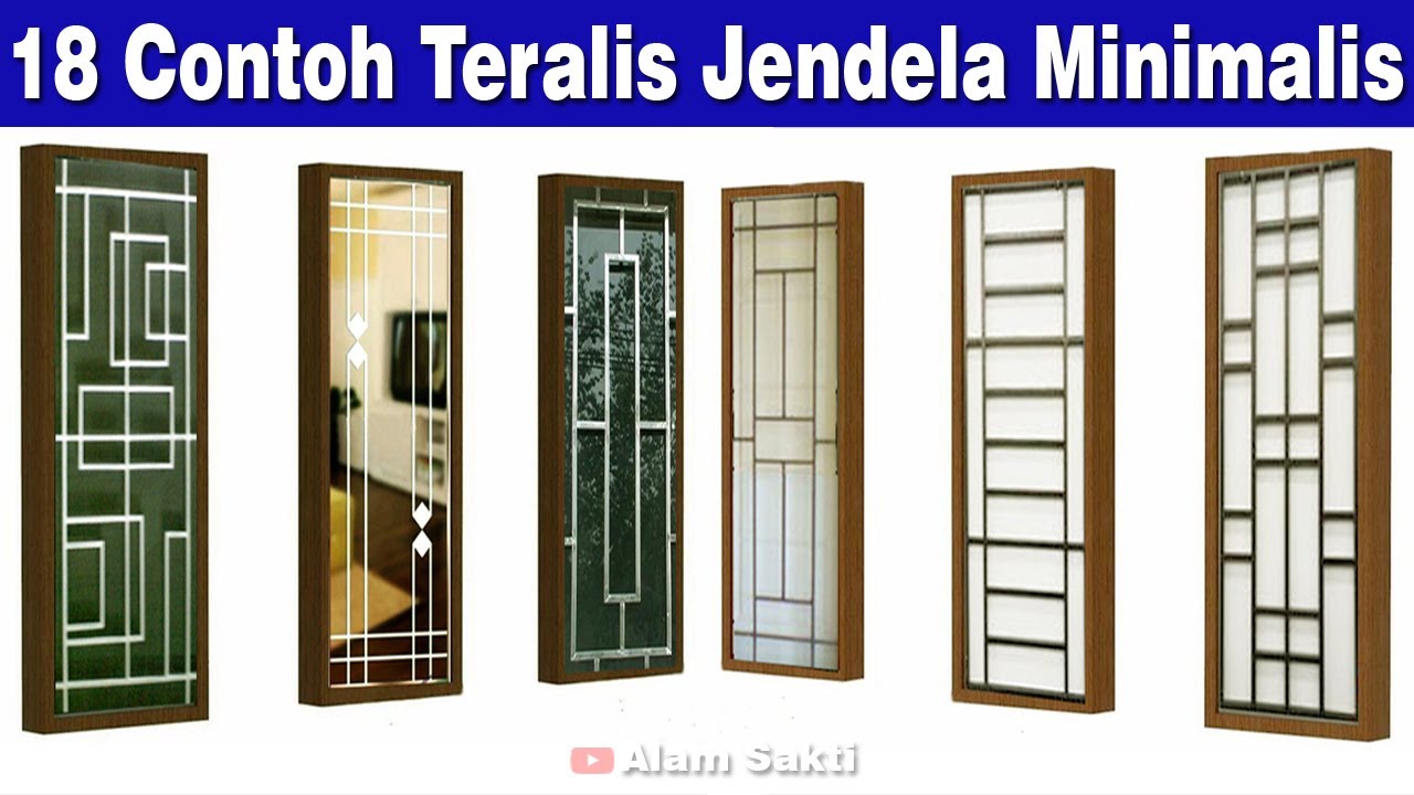 18 Contoh Desain TERALIS JENDELA MINIMALIS