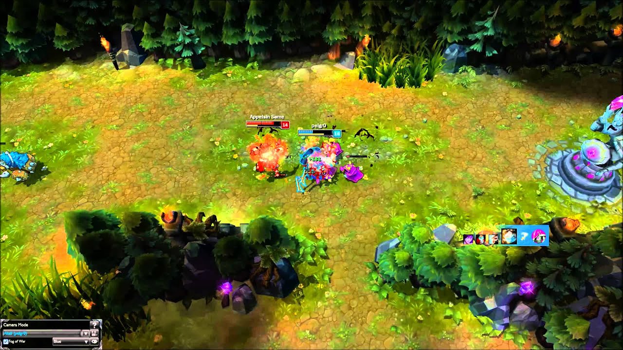 Akali jumping around a Lee