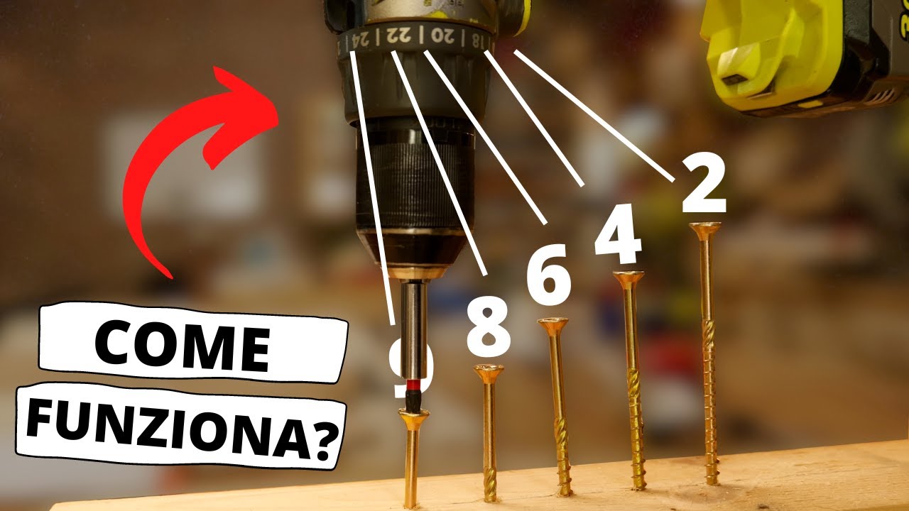 Non capisco perché NESSUNO usi capisca questa FUNZIONE del trapano