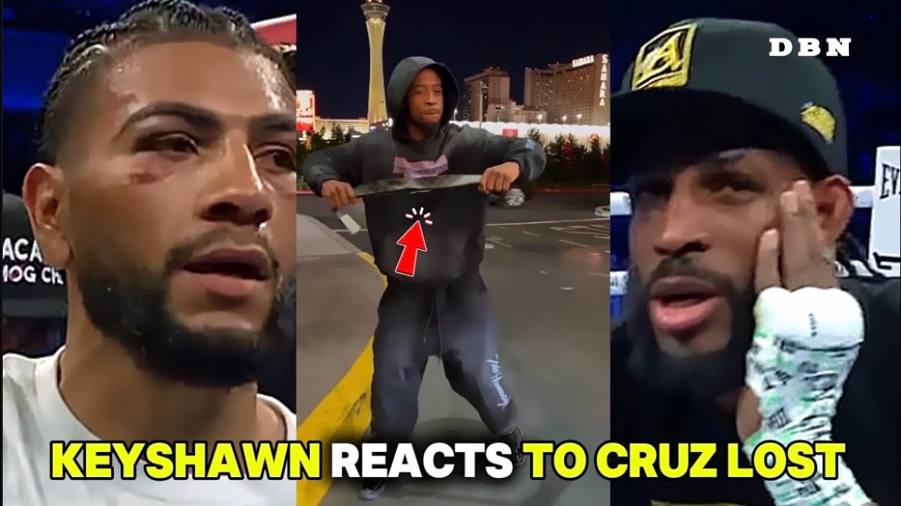 Keshawn’s LIVE REACTION to Andy Cruz lost to Muratalla