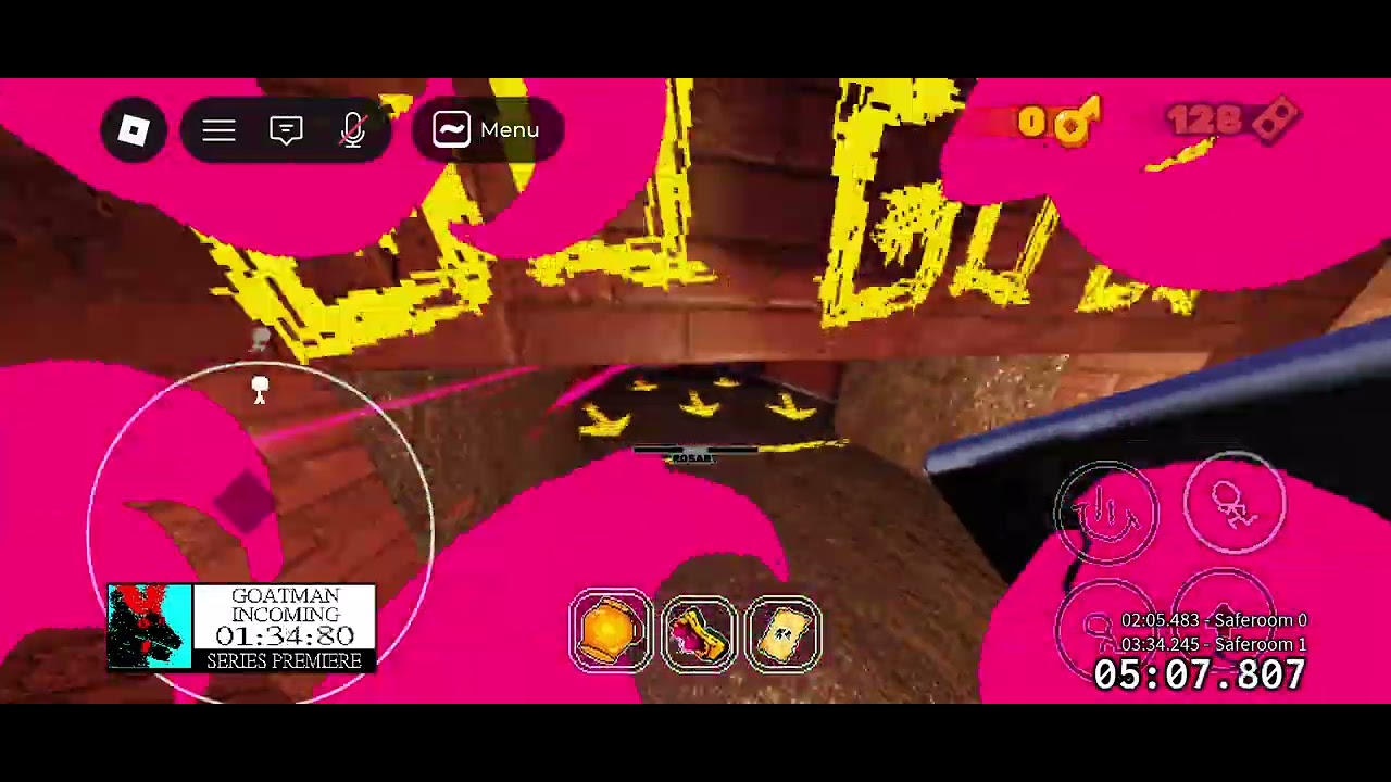 Proving to my friends that playing Roblox Grace on mobile is kinda easy