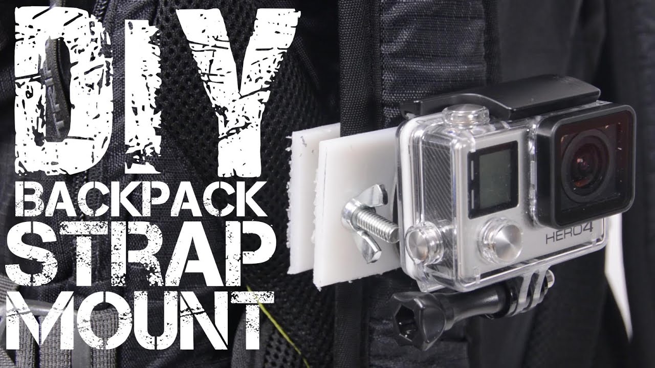 DIY GoPro Backpack Strap