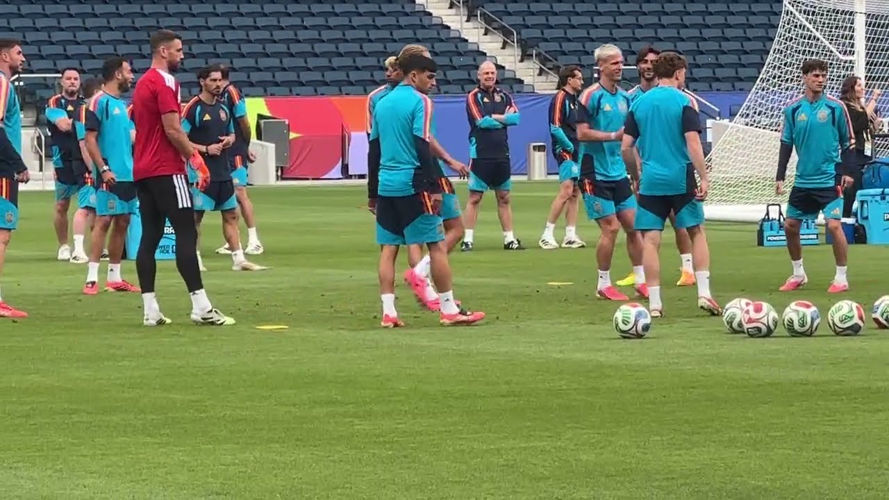 Spain Training Session B‑Roll | La Roja Prepare for Austria