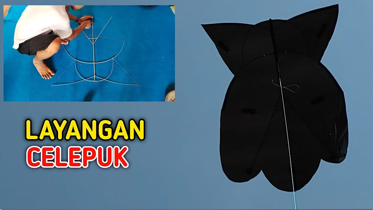 CARA Membuat Layangan Celepuk Mini ❗