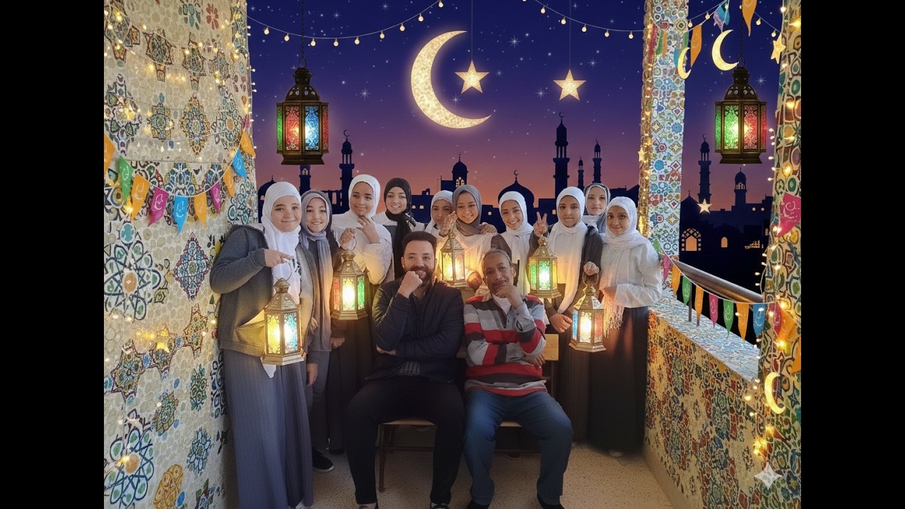 إذاعة مدرسة إبجيج الإعدادية المشتركة إحتفال بشهر رمضان الكريم