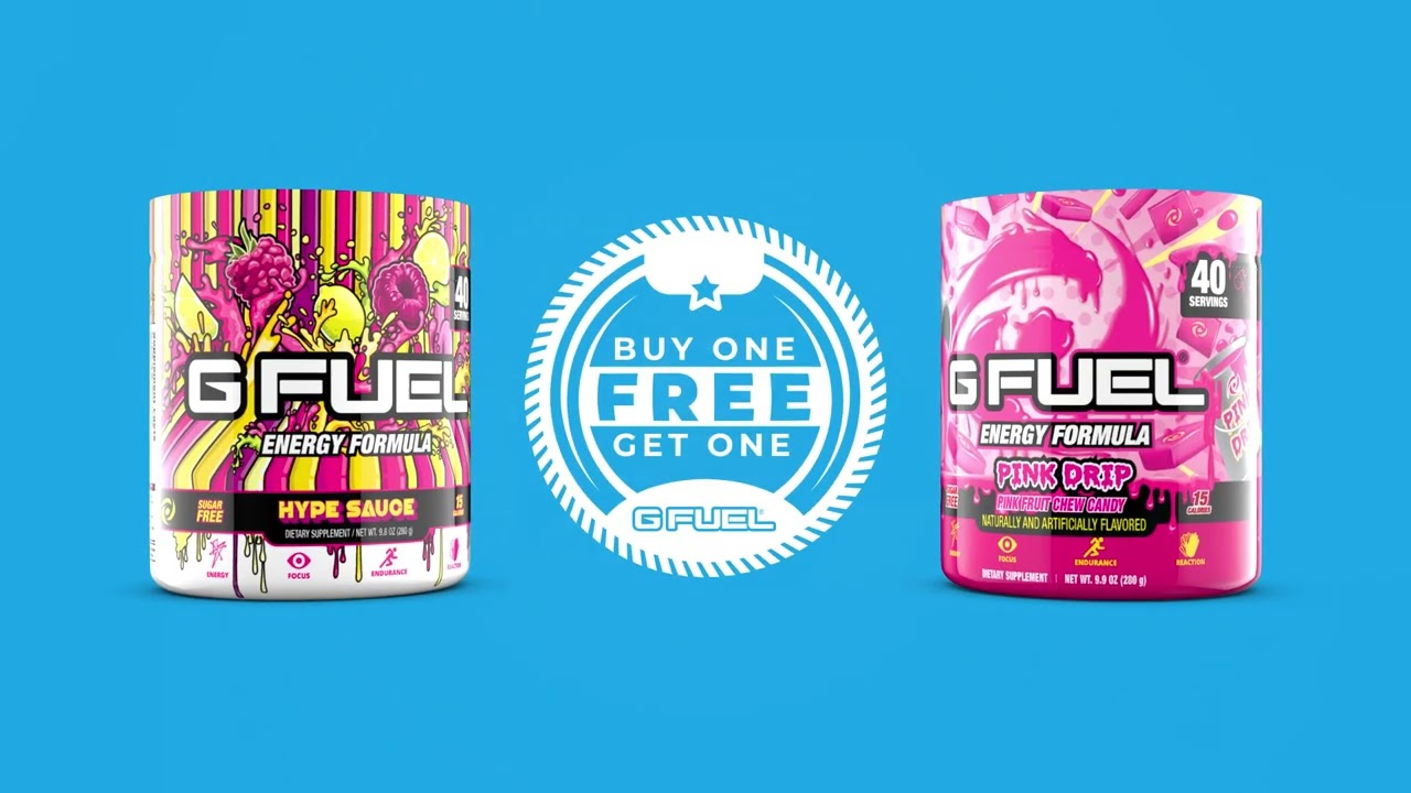 G FUEL's Big Game BOGO | Buy 1, Get 1 Free