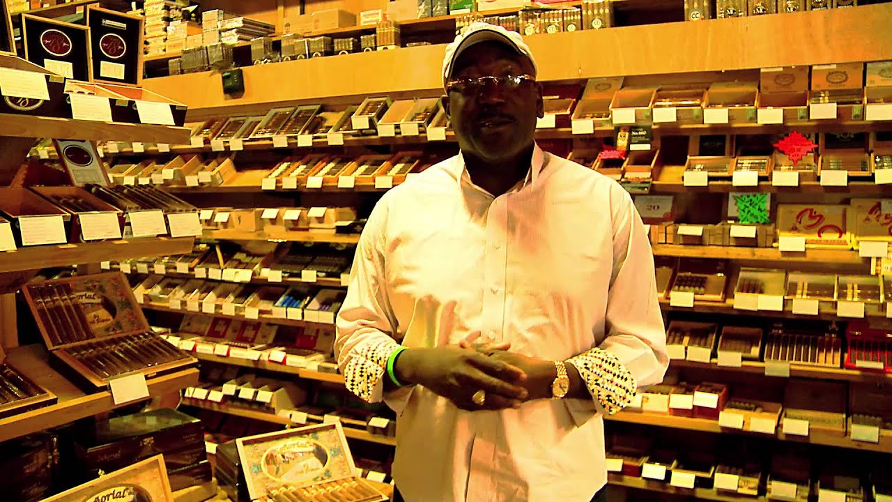 Jose Blanco at TJ's Cigar Lounge in McGregor