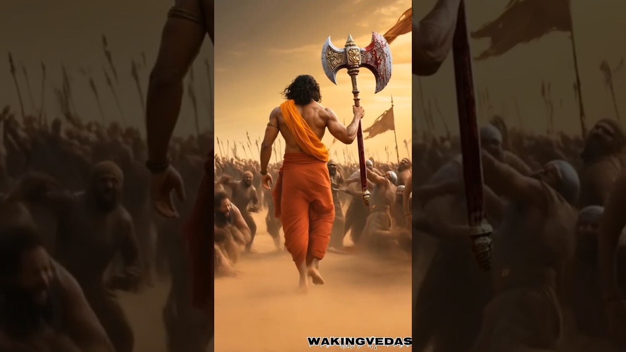Parashuram Avatar🔥|wakingvedas|#mahabharata #parashuram #parashurama #shiva #krishna  #vishnuavtar