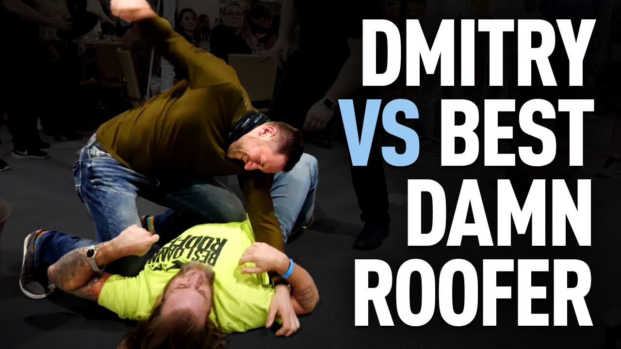 Dmitry attacks Best Damn Roofer at Roofing Process Conference VIP Party
