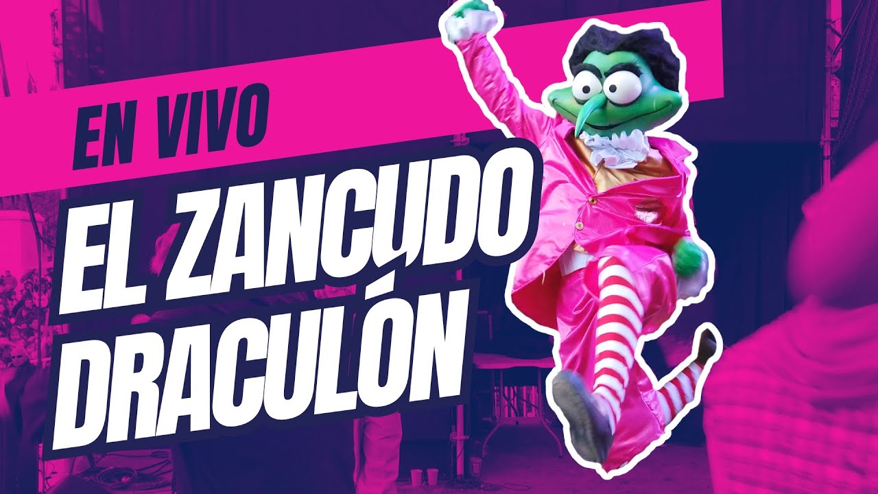 El Zancudo Draculón en vivo | Cachureos en la Fiesta de los Patrimonios 2025