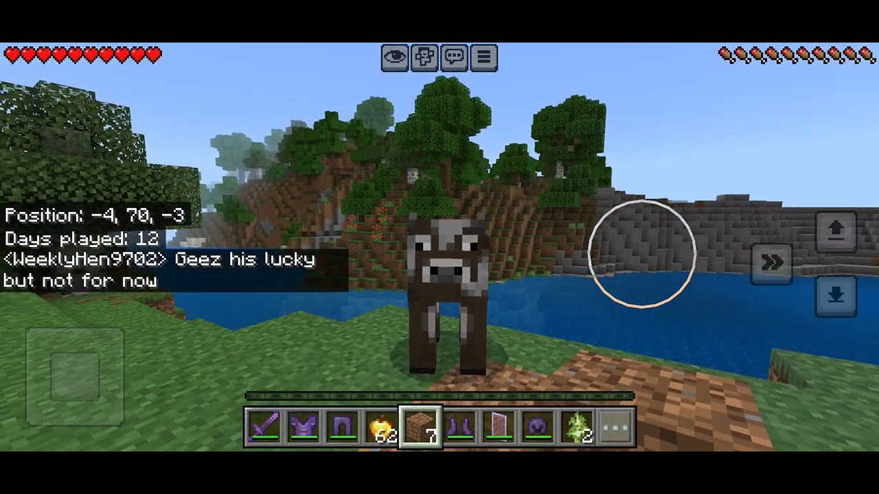 I hunted down the best player in mobile smp but I failed ill get him next time