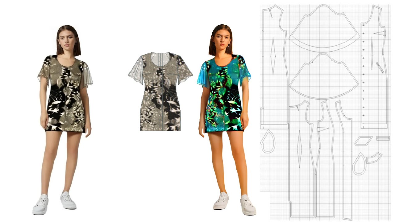 صناعة الملابس بضغطة زر AI DIY Pattern Making With Tailornova   Online Software Introduction