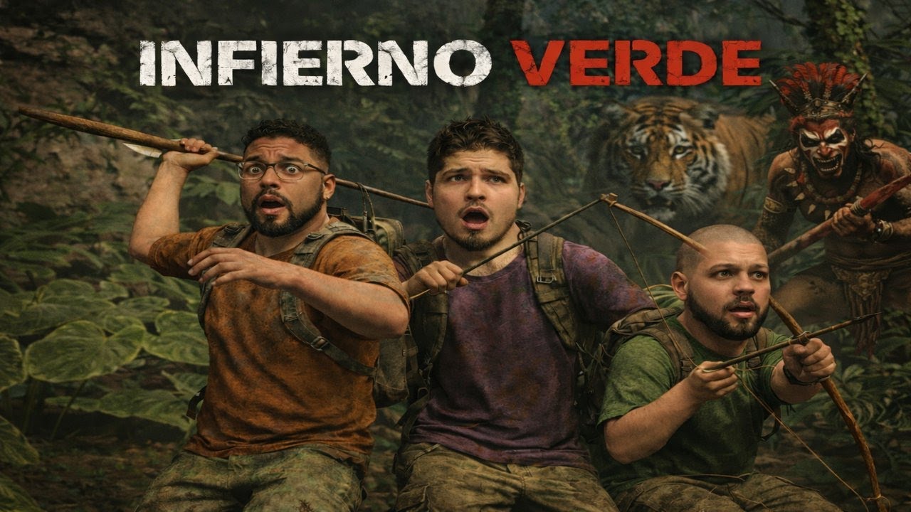📲 🚨 Green Hell Infierno Verde /  Canivales - Tigres - Supervivencia con Markro y El Colocho