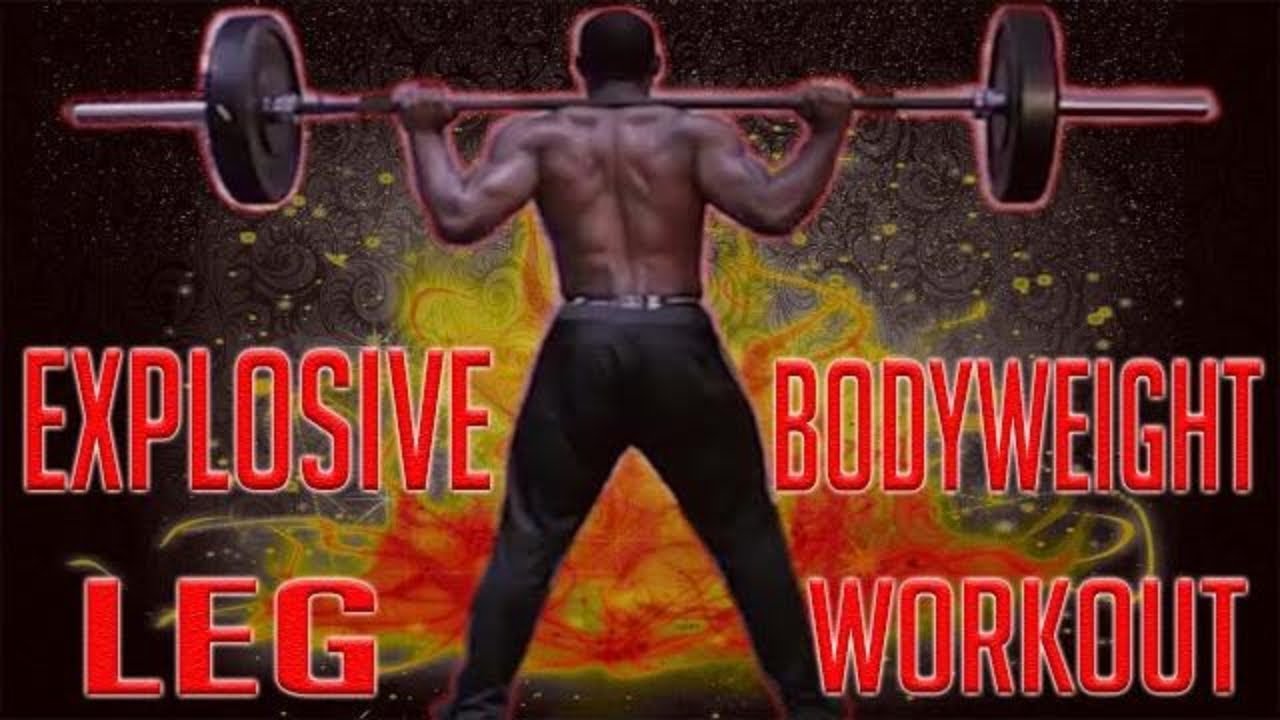 (EXPLOSIVE) ALL LEVELS Leg Workout | How To Start Calisthenics #7