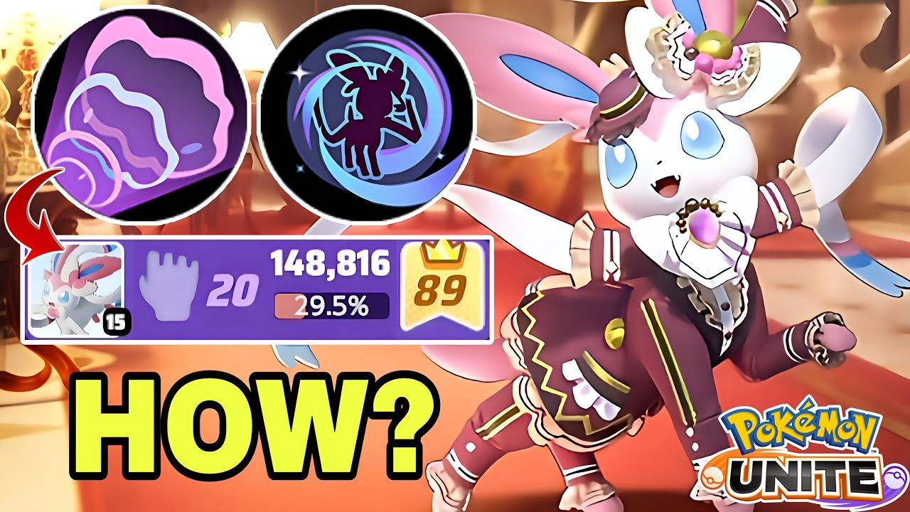 150K DAMAGE | HYPER VOICE SYLVEON Still Deals Crazy Amount of Damage | Pokemon Unite