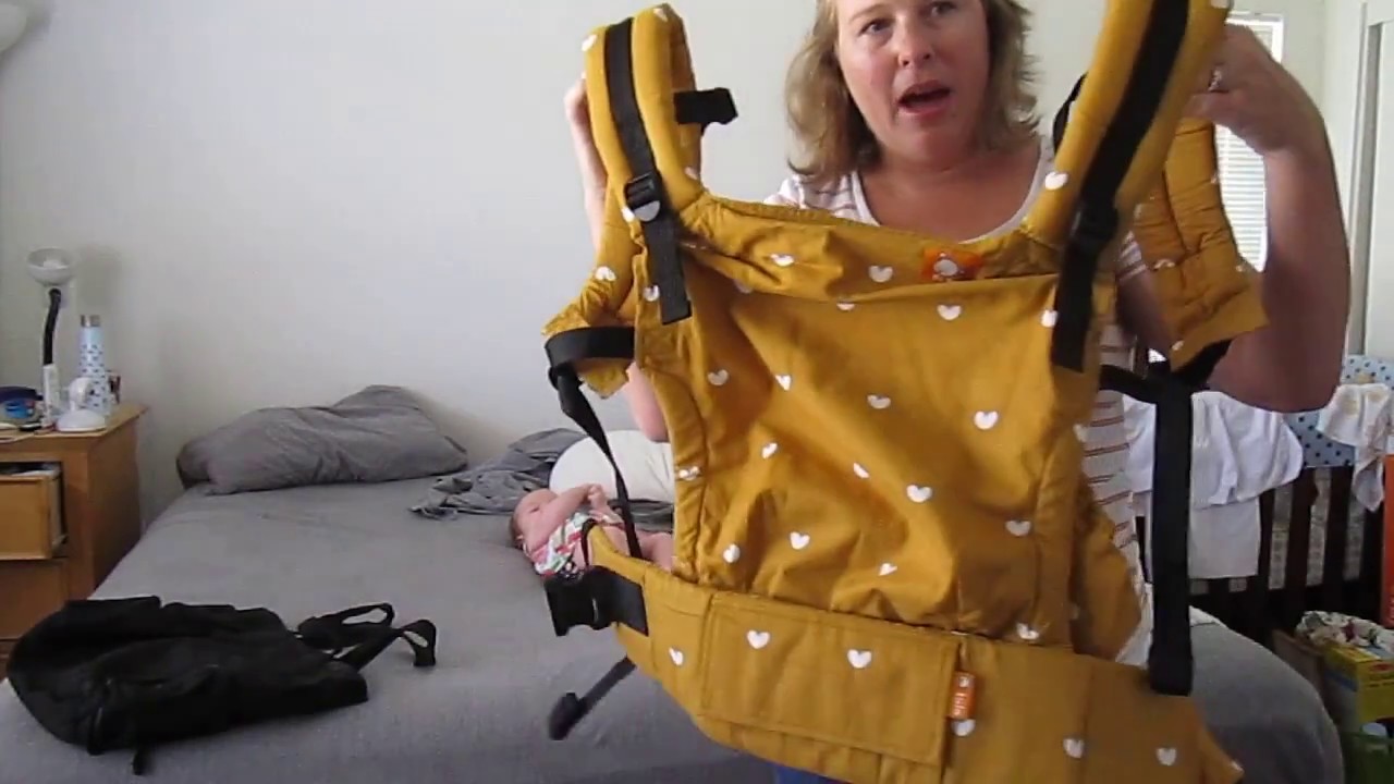 Tula Free to Grow Carrier review and demo with a real baby
