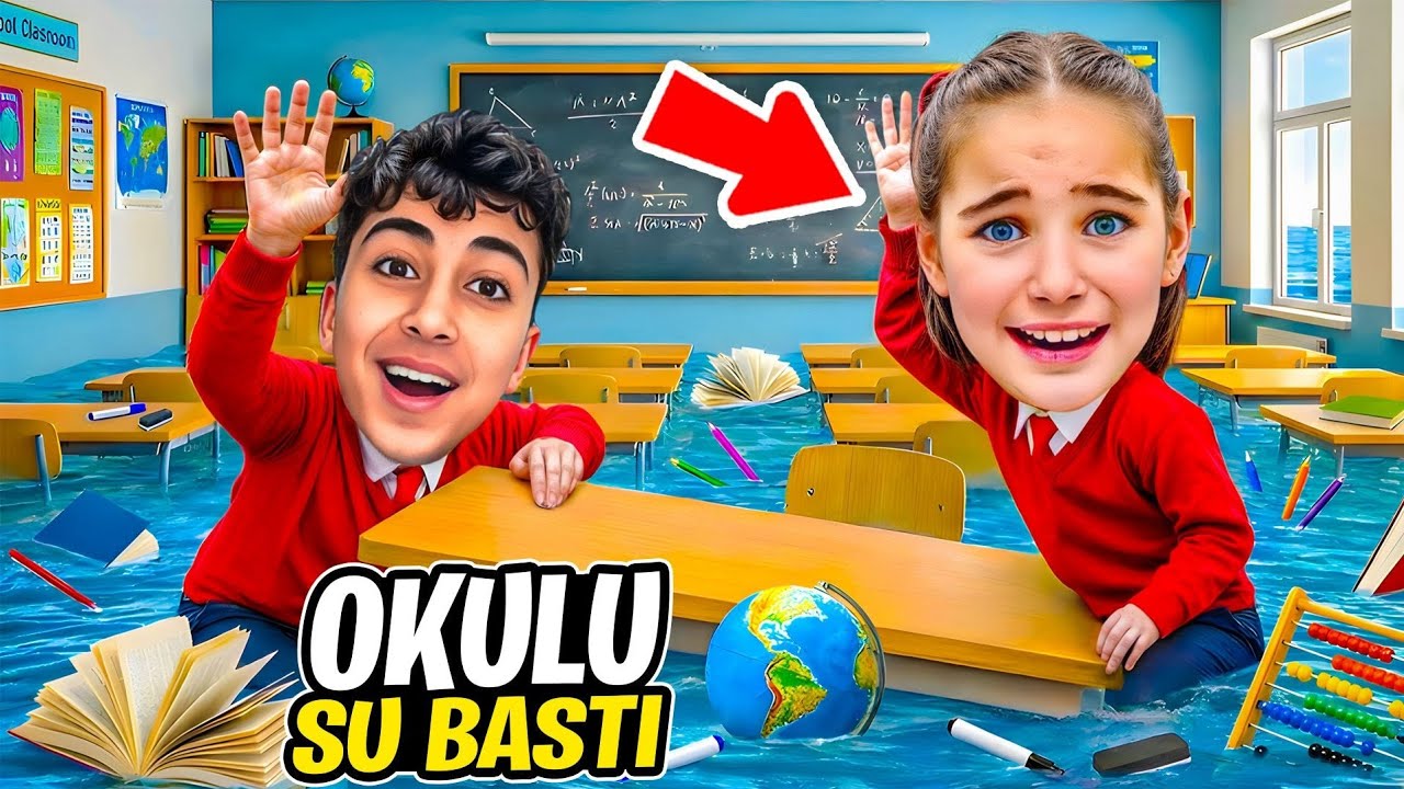 EYVAH OKULU SU BASTI ‼️ ELİF ÇOK PİŞMAN OLDU !! 