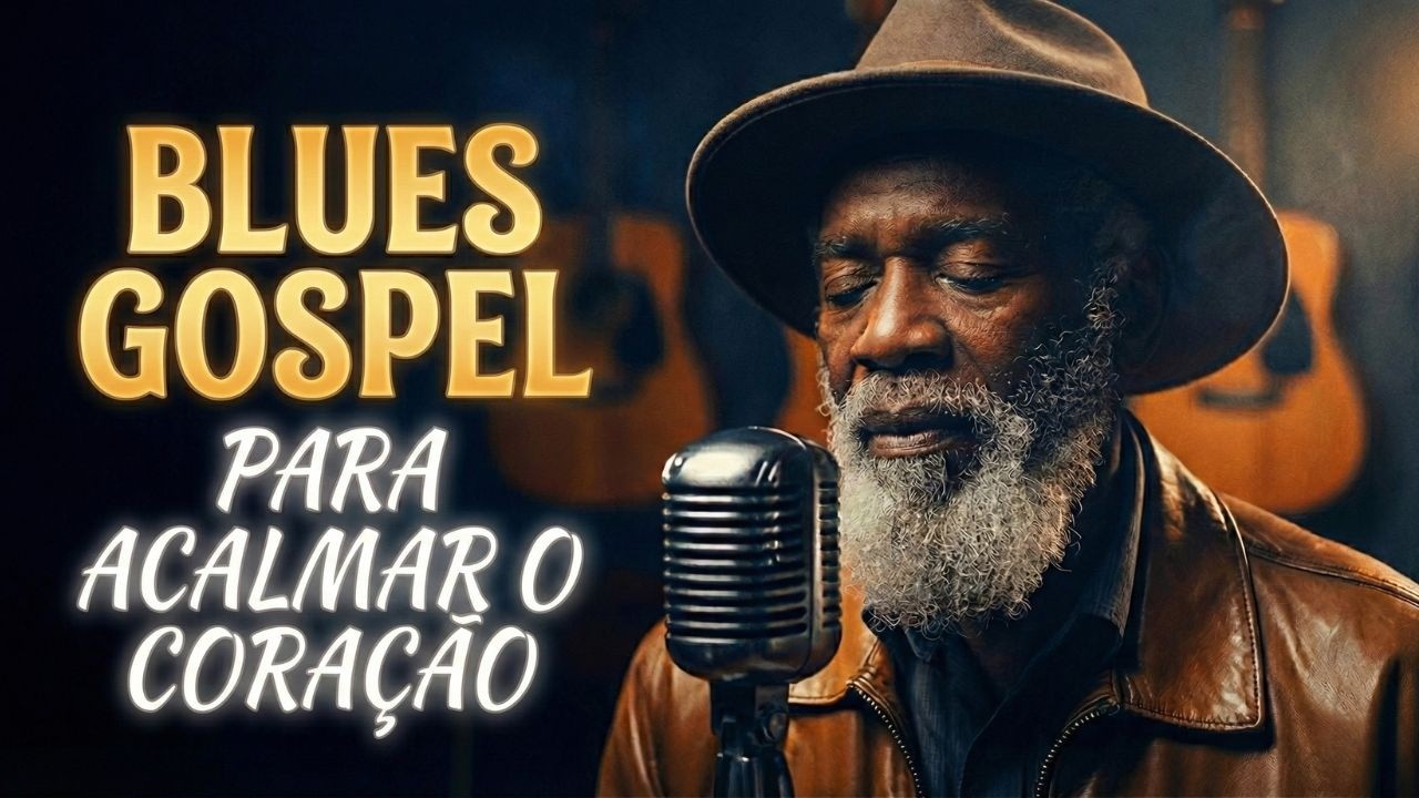 Deus Está no Controle | Blues Gospel para Dormir em Paz e Descansar o Coração