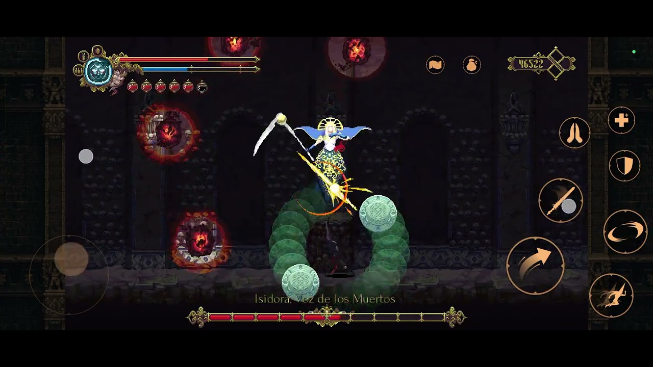Blasphemous 9no Boss Penitente vs Isidora ⚔️ #blasphemous #metroidvania 