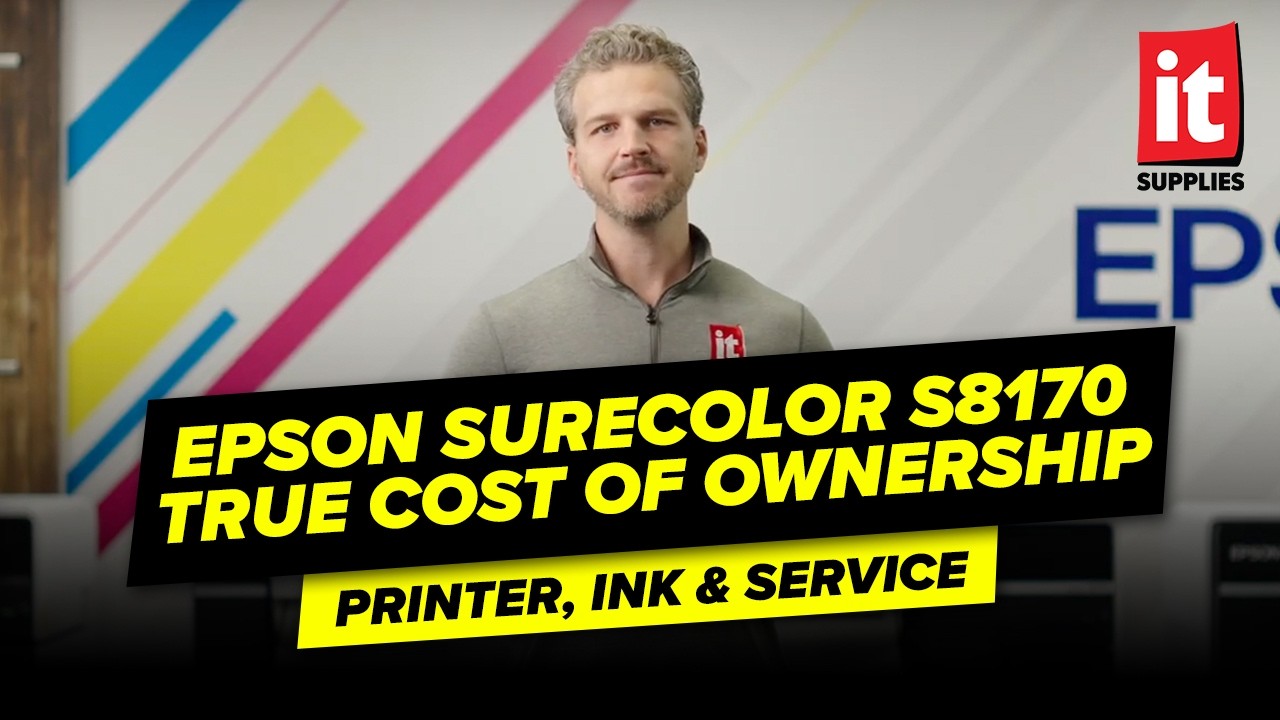 Реальная стоимость владения принтером Epson SureColor S8170 — принтер, чернила и обслуживание.